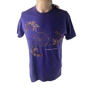 Vintage Sportex (90s) Women's Purple Tombstone AZ Graphic T-Shirt Size S